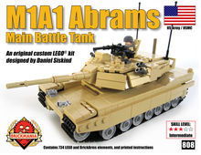 BRICKMANIA M1A2エイブラムス M1A2 Abrams – Main Battle Tank