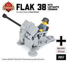 brickmania製ww2ドイツ軍トラックと8.8cm対空砲セット brickmania製ww2ドイツ軍トラックと8.8cm対空砲セット