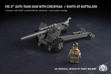 M5 3” Anti-Tank Gun with Crewman – 614th AT Battalion