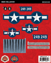 SB2C Helldiver (BKE2249) - Sticker Pack