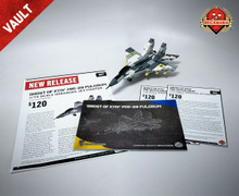 Ghost of Kyiv' MiG-29 Fulcrum – 1/72 Scale Ukrainian Jet Fighter