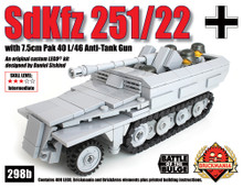 値下げ中　Pak-Pak  man New: Bolt Action Sd.Kfz 251/22 ausf D 7.5cm Pakwagen