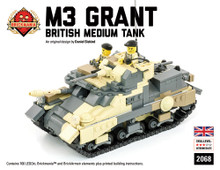 M3 Grant Medium Tank - Brickmania Toys