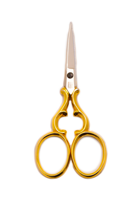 WASA - Embroidery Scissors, Bow Plus, Nickel Gold, 3.5 inch 