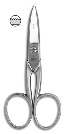 Dreiturm - Sewing Scissors, Inox, Brushed 6 inch, German Solingen (337160)