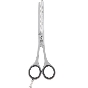 Roseline - Hair Thinning Scissors, Left Hand, 39 Teeth, Single Cut, 5 inch,  Round Shank, Stainless, German Solingen (82151)