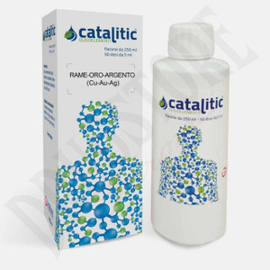 RAME/ORO/ARGENTO (Cu-Au-Ag) O.E. flacone 250 ml CATALITIC