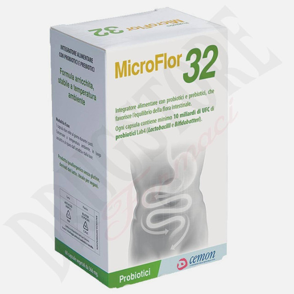 MICROFLOR 32-60 CAPSULE 366 mg-NO FRIGO