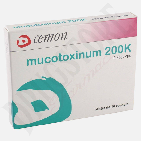 MUCOTOXINUM 200K 10 capsule (C