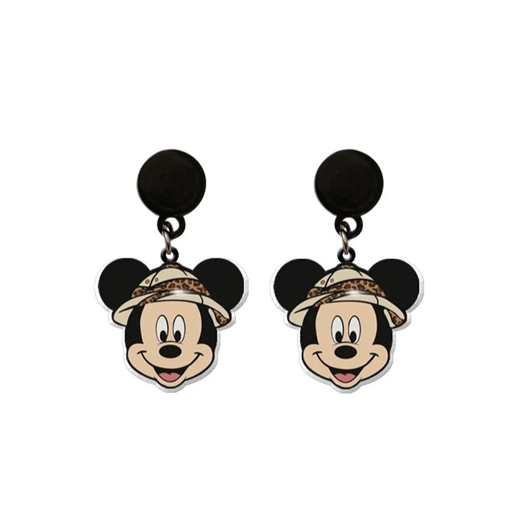 Safari Mouse Drop Earrings