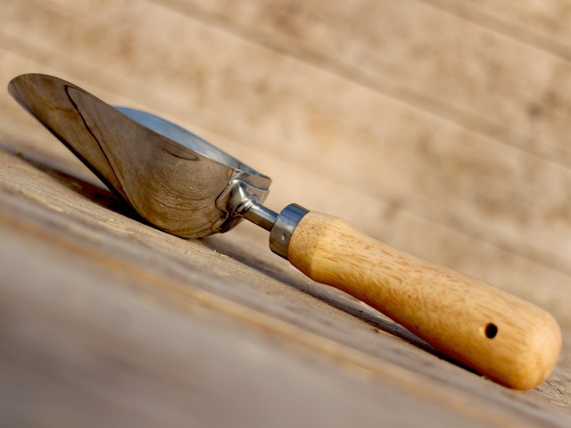 Garden Trowel Stainless Steel Compost Scoop