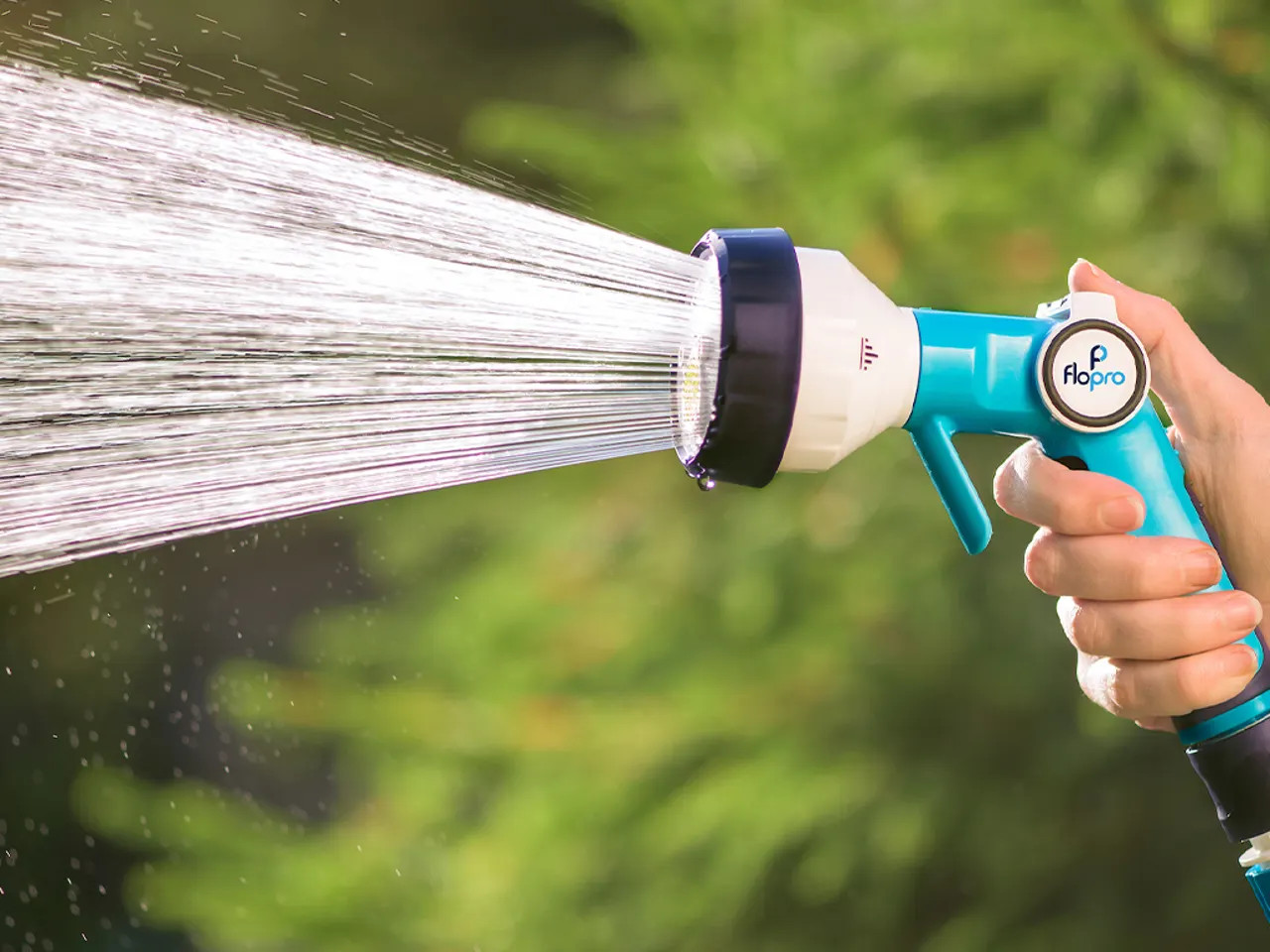 Flopro spray gun with 4 settings