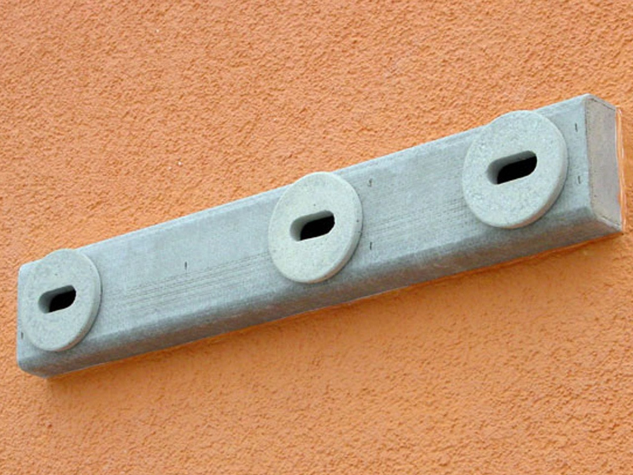 Swift nesting box with three entrance holes