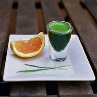 Gaby Wieland on Wheatgrass