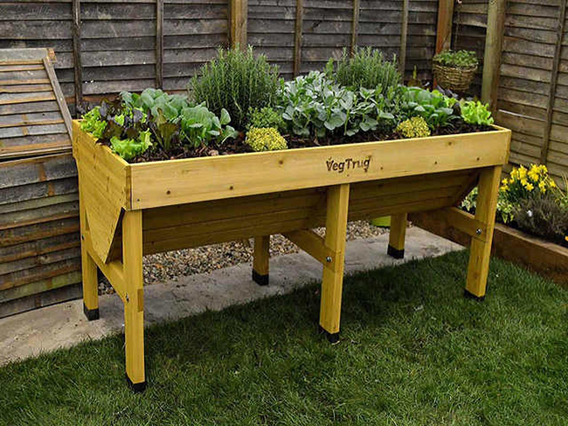 Vegtrug Portable Vegetable Trough Planter for Gardening 1.8m