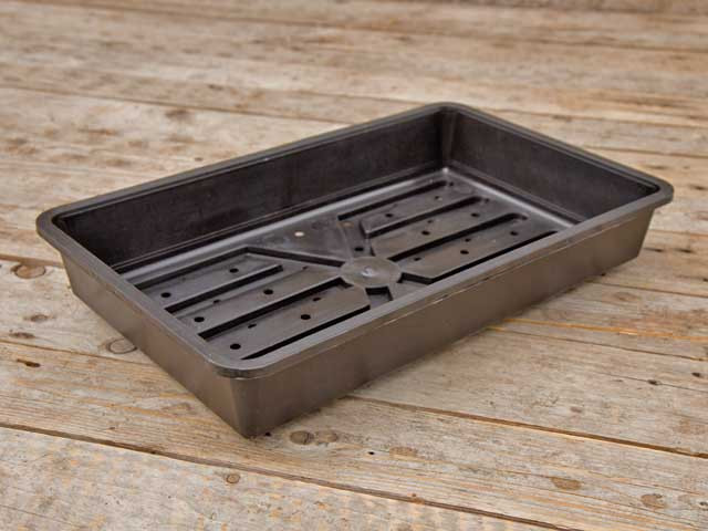 Heavy Duty Black Seed Tray For Starting Vegetable Seeds