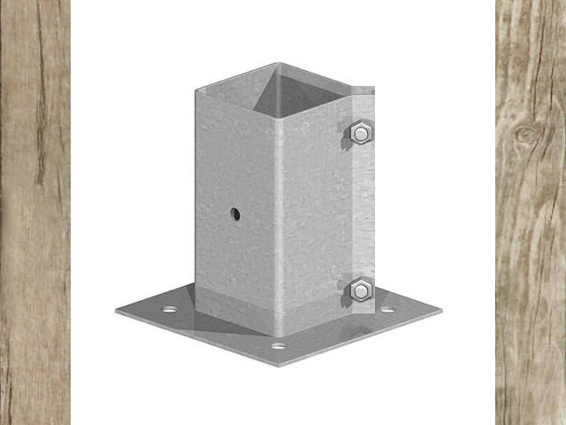 Fencemate Swift Clamp Fence Post Supports 3in x 3in