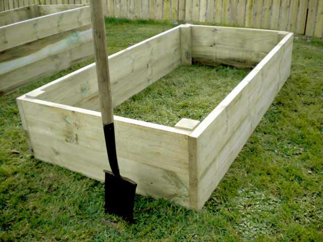 Raised Vegetable Beds 35cm High Premier Timber Raised Bed Kits