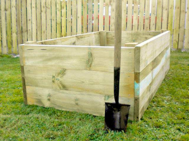 53cm Premier Timber Raised Vegetable Beds Raised Bed Gardening