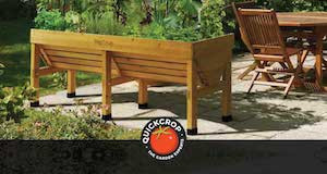 Waist high garden beds