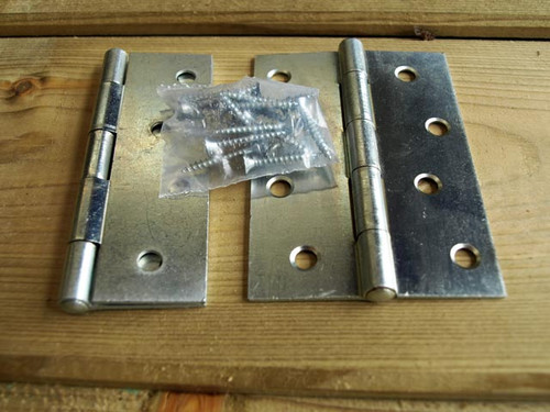 3" Butt Galvanised Hinge Pack