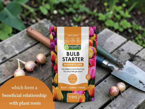 bulb starter with rootgrow mycorrhizal fungi