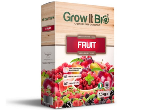 Organic fruit feed from grow it bio fertilizers