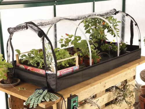 The Bio Green Jumbo Propagator is an easy to use electric propagator with accurate temperature control & a high top to accommodate larger plants as well as seedlings & cuttings.