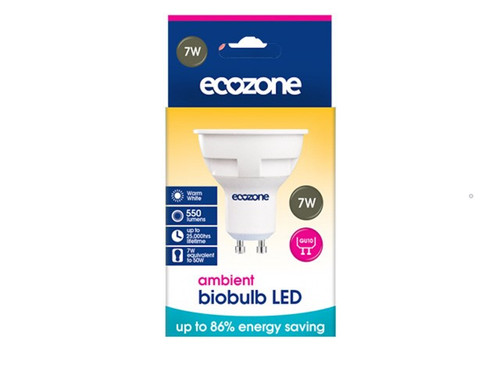 Ecozone Ambient Biobulb LED - GU10 - 550 Lumens