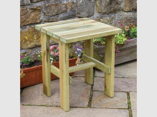 outdoor timber table