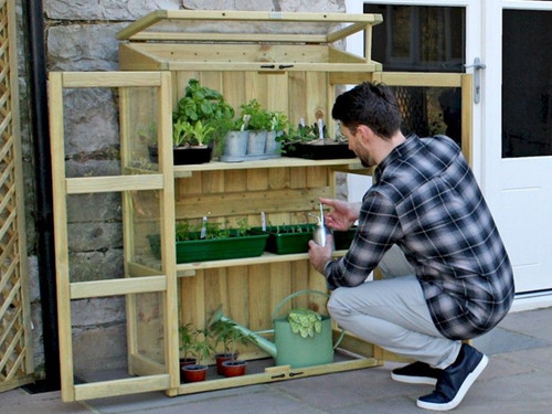 Zest compact botanical greenhouse