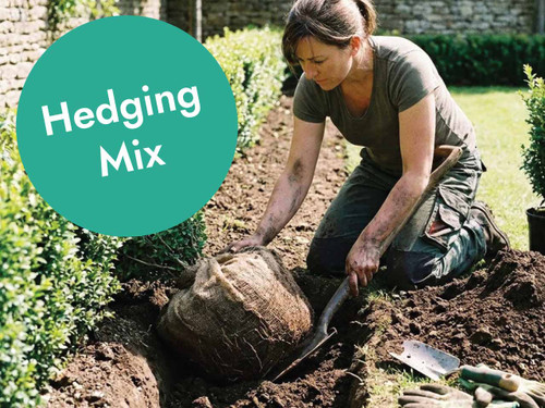 Bulk bag of hedging mix