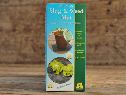 copper treated slug and weed mat