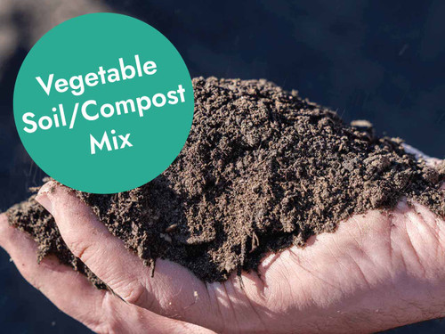 Bulk 750L bag vegetable soil & compost mix
