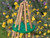 bamboo wigwam connector for plant support and protection