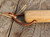 leather strap on handle for hanging up