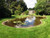 9m x 7m sunken garden pond