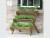 Stepped timber herb planter