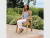 Zest treated timber outdoor furniture charlotte chair