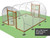 12ft wide gardeners polytunnel with double swing doors both ends