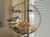 Peckish globe window feeder
with bird