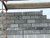 gzo3 swift nest box bricks being built into a block wall
