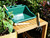Vegtrug cedar wood side table