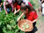 Children doing some vegetable gardening