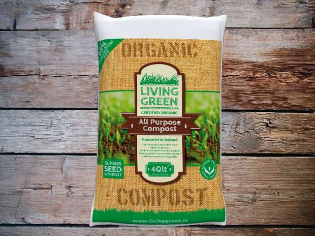 Living green organic compost 40 litres