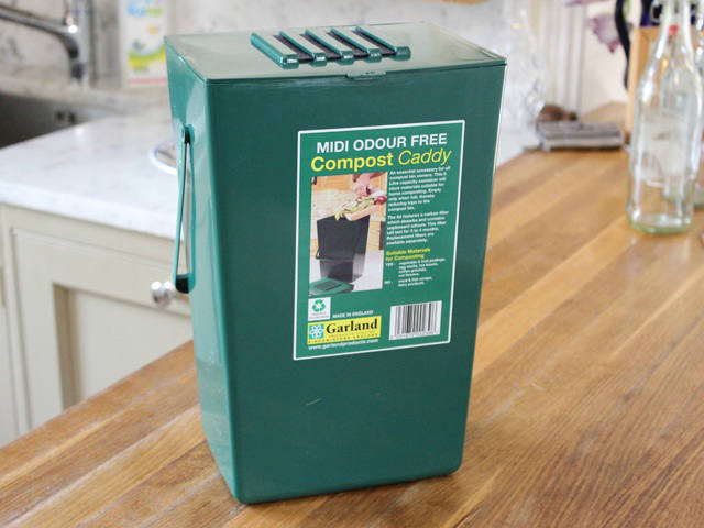 Green Odour Free Compost Caddy 9L