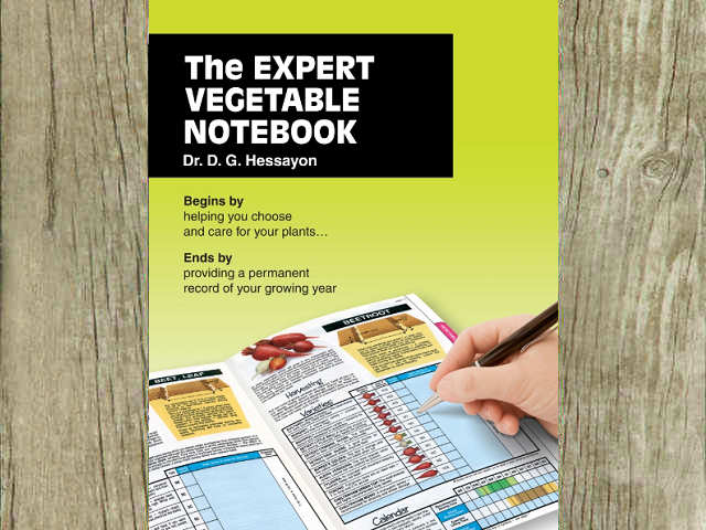 The Expert Vegetable Notebook by Dr. D G Hessayon