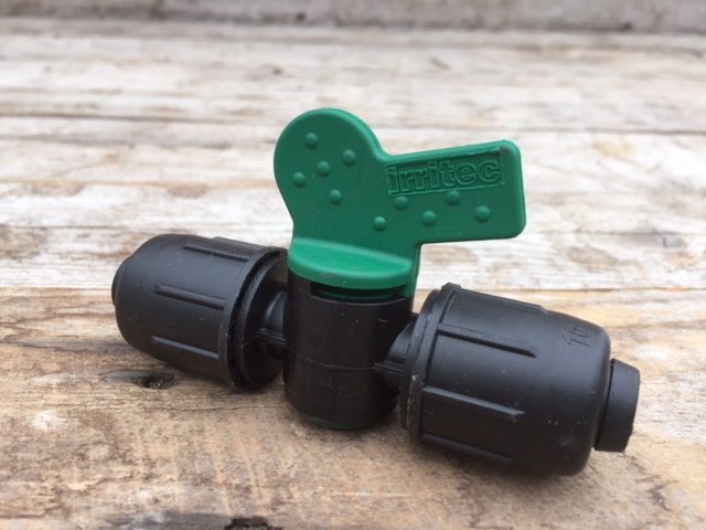 16mm In Line Valve Irrigation Fitting