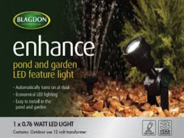 Blagdon LED Feature Light 1 x 0.76w