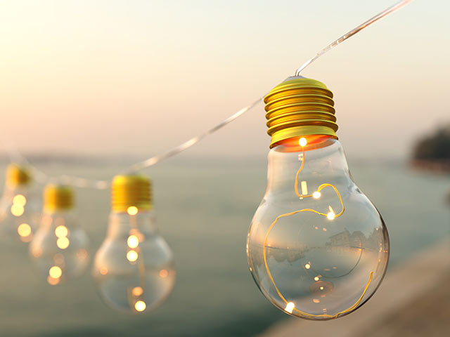 Lumify USB Solar Vintage Bulb Lights ( set of 10)